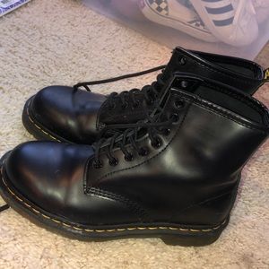 Black Matte Doc Martens